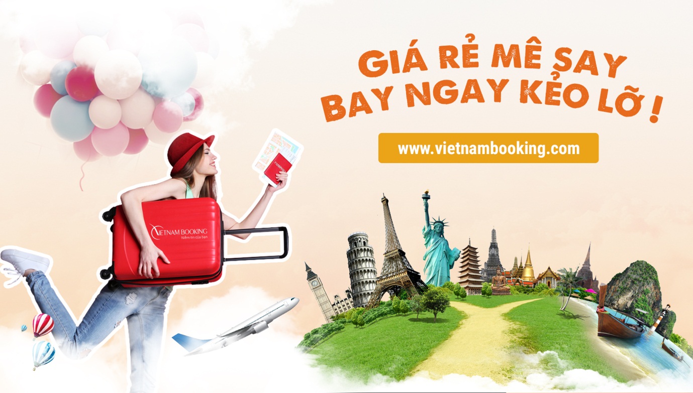Nói đến săn vé máy bay trực tuyến là mình nghĩ đến Vietnambooking.com ngay