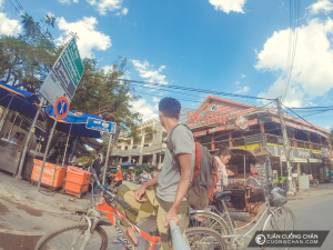 Xe đạp ở thành phố Siem Reap là lựa chọn đúng đắn nhất