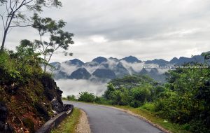 Con đường ở Hà Giang