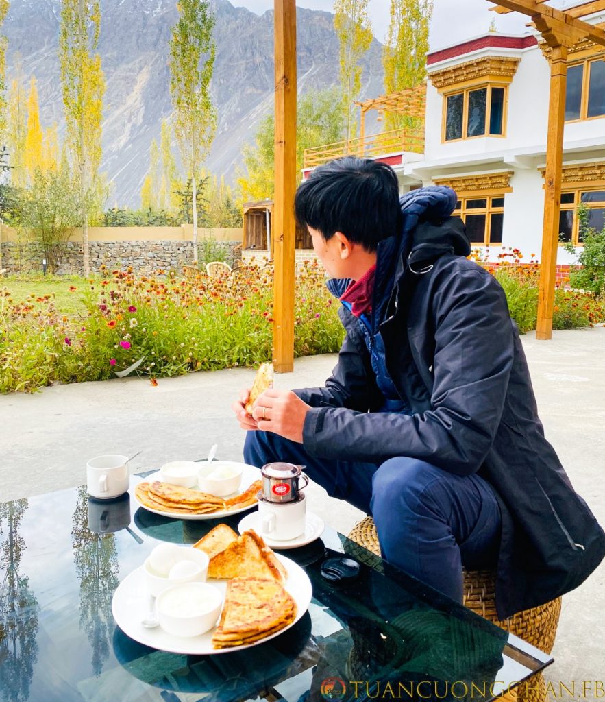 Một khách sạn tại làng Hunder giá tầm 700k 1 đêm - Chi phí du lịch Bhutan